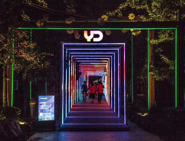 筑夢古運、智慧光影，勇電照明助力杭州燈光小品秀璀璨綻放