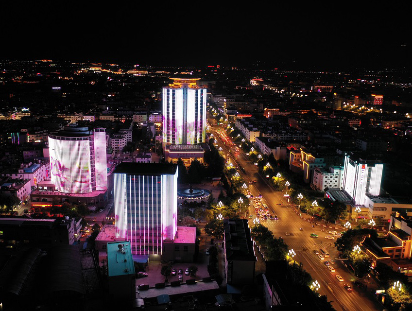 一座城，萬盞燈；魅力麗江，城市燈光再升級