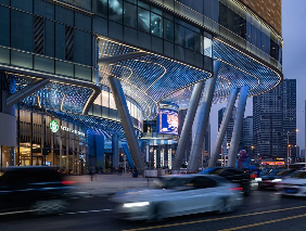 超2200㎡LED異形屏天幕火爆長沙！邀您沉浸式遨游星空